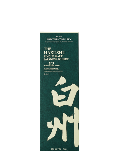 Hakushu 12 Year Old Single Malt Japanese Whisky 700ml
