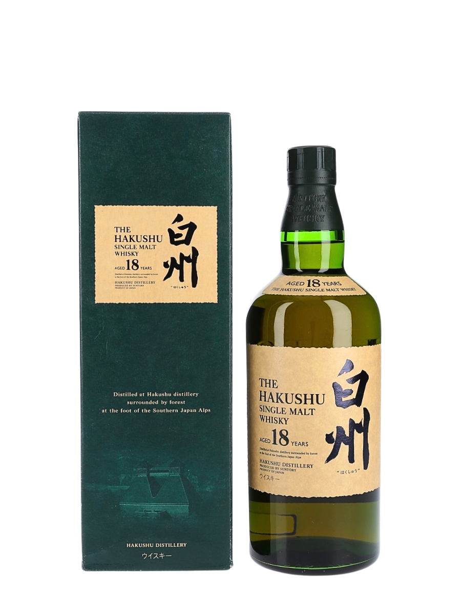 Hakushu 18 Year Old Single Malt Japanese Whisky 700ml