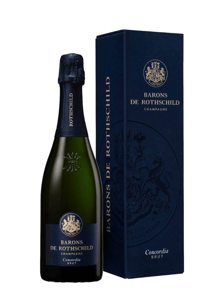 Champagne Barons De Rothschild Concordia Brut NV Giftbox