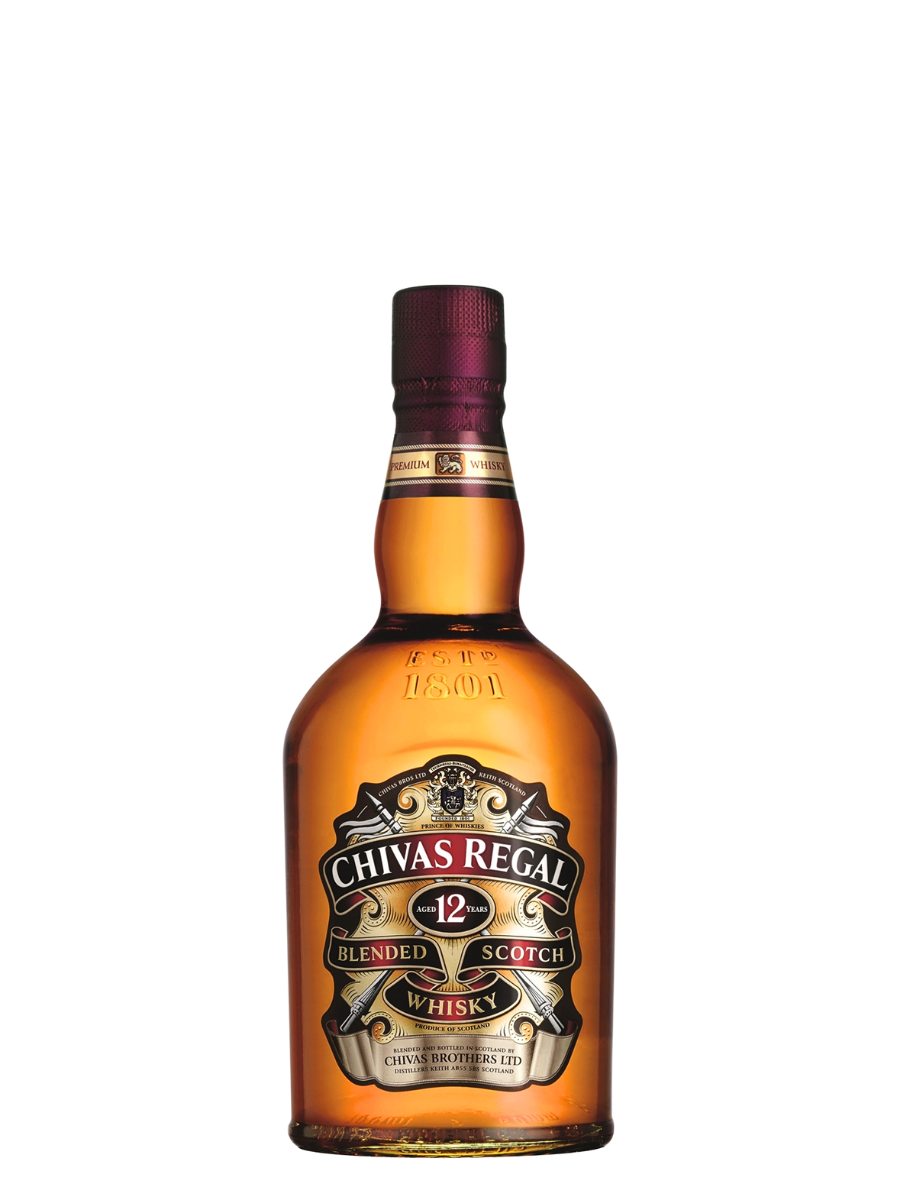 Chivas Regal 12 Year Old Blended Scotch Whisky 700ml (Old-version Bottle)