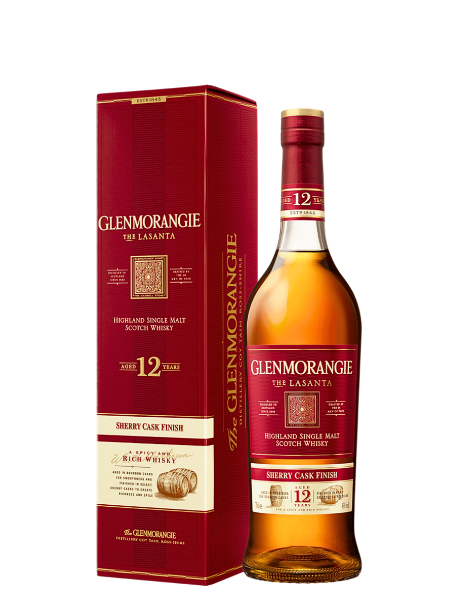 Glenmorangie The Lasanta 12 Year Old Single Malt Scotch Whisky 43% 700ml