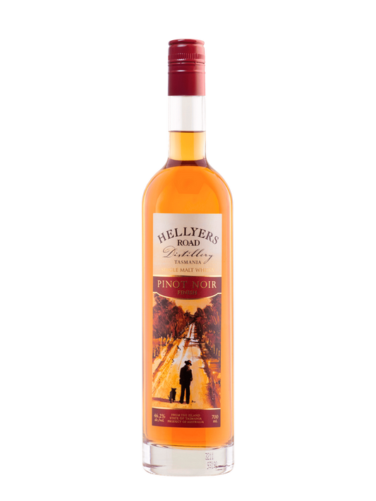 Hellyers Road Pinot Noir Finish Single Malt Australian Whisky 700ml