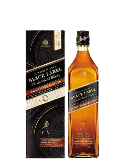 Johnnie Walker Black Label Triple Cask Edition Blended Scotch Whisky 1L