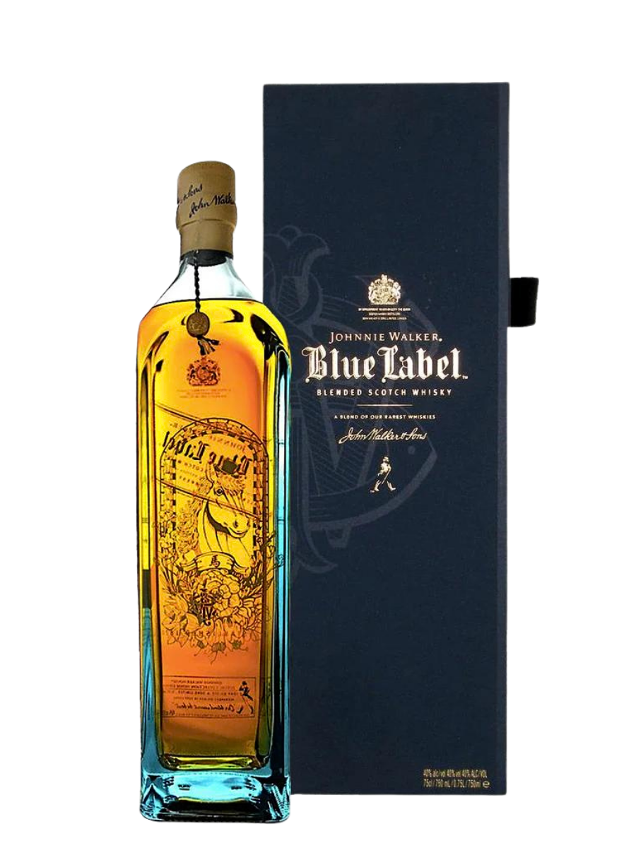 Johnnie Walker Blue Label Zodiac Collection Year of the Horse Blended Scotch Whisky 1L