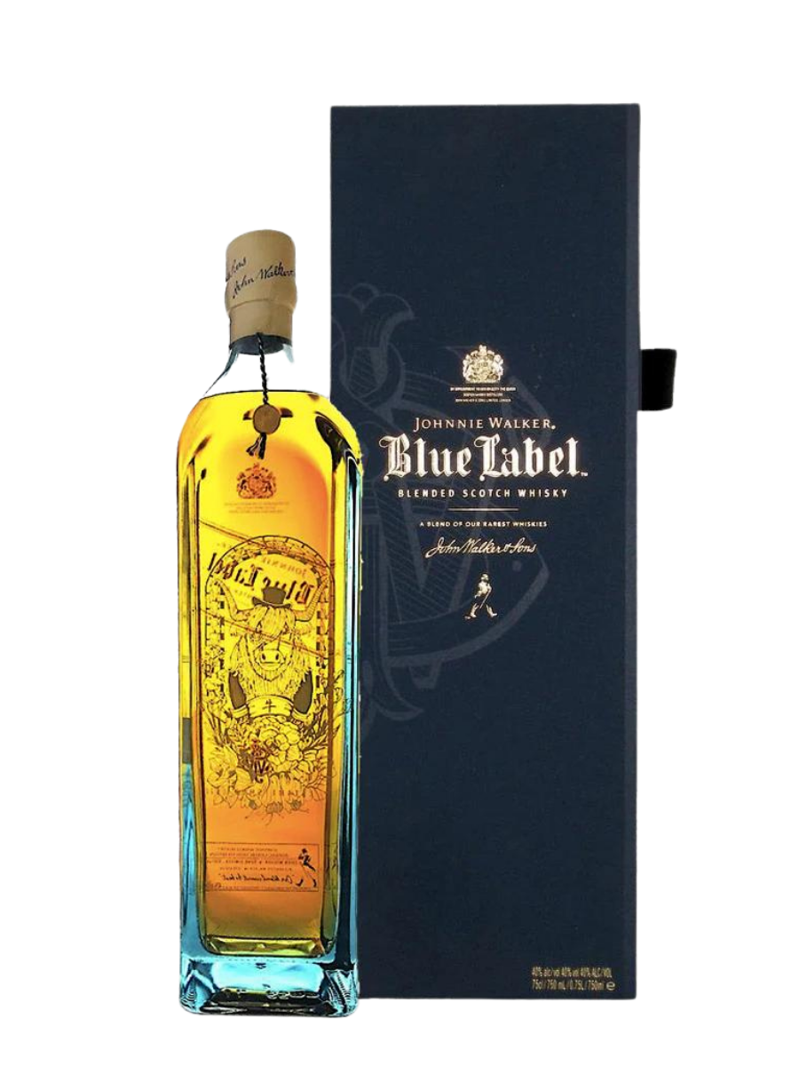 Johnnie Walker Blue Label Zodiac Collection Year of the Ox Blended Scotch Whisky 1L