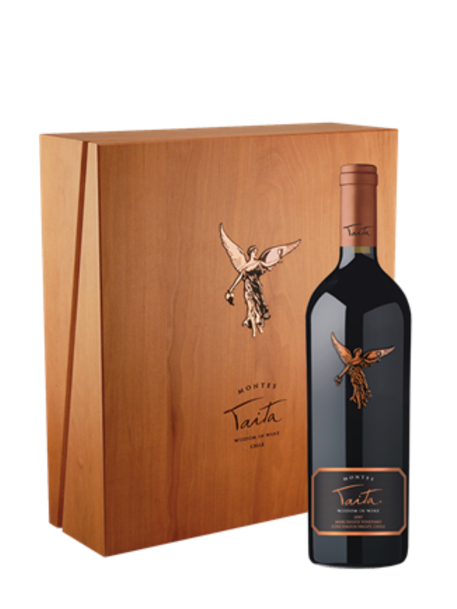 Montes Taita 2015 750ml Wooden Giftbox - 3 Bottles