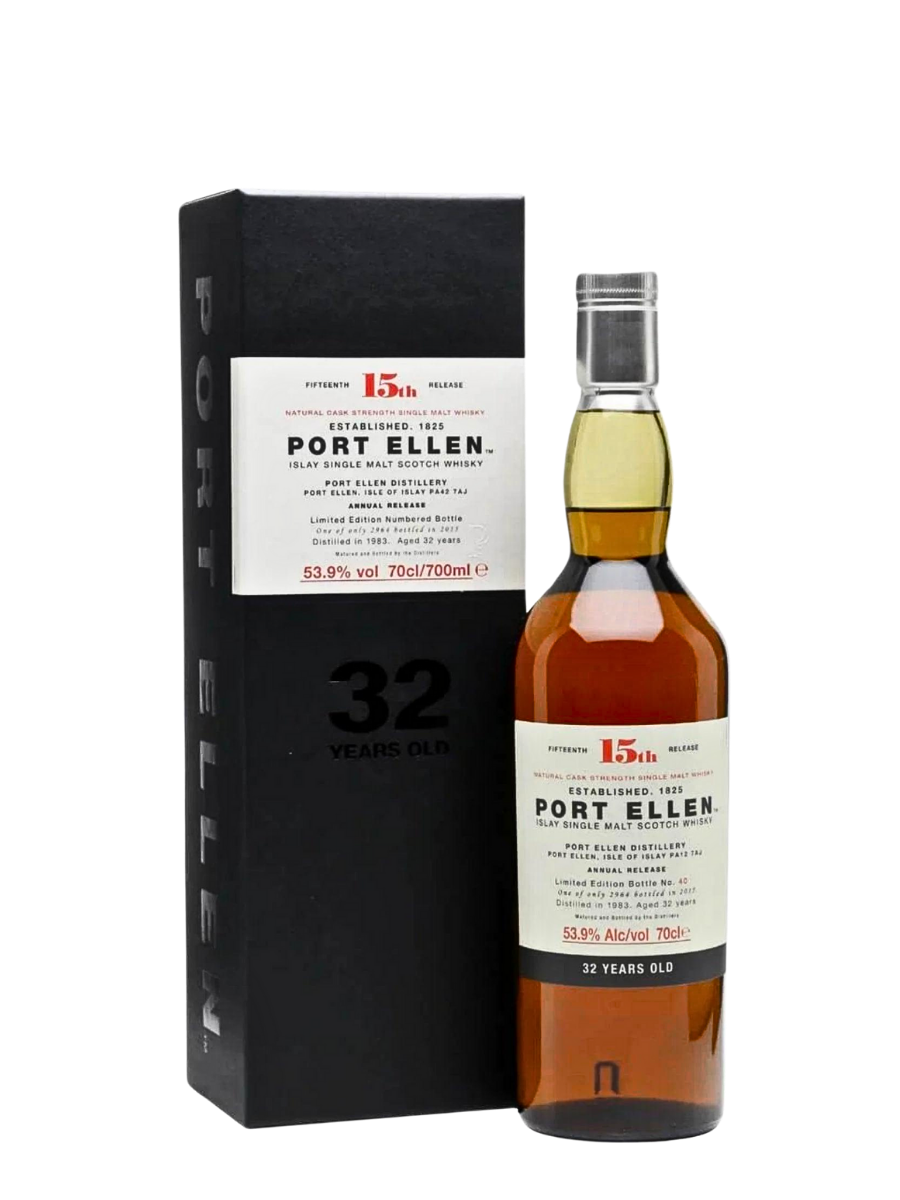 Port Ellen 15th Release 32 Year Old Single Malt Scotch Whisky