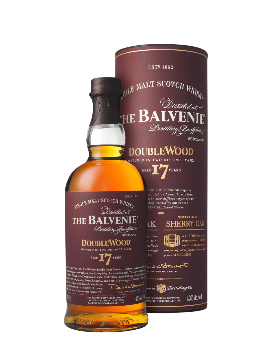 The Balvenie 17 Year Old Doublewood Single Malt Scotch Whisky 700ml