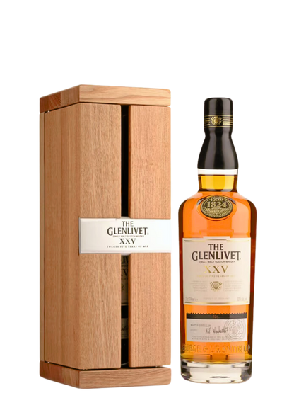 The Glenlivet XXV 25 Year Old Single Malt Scotch Whisky 43% 700ml