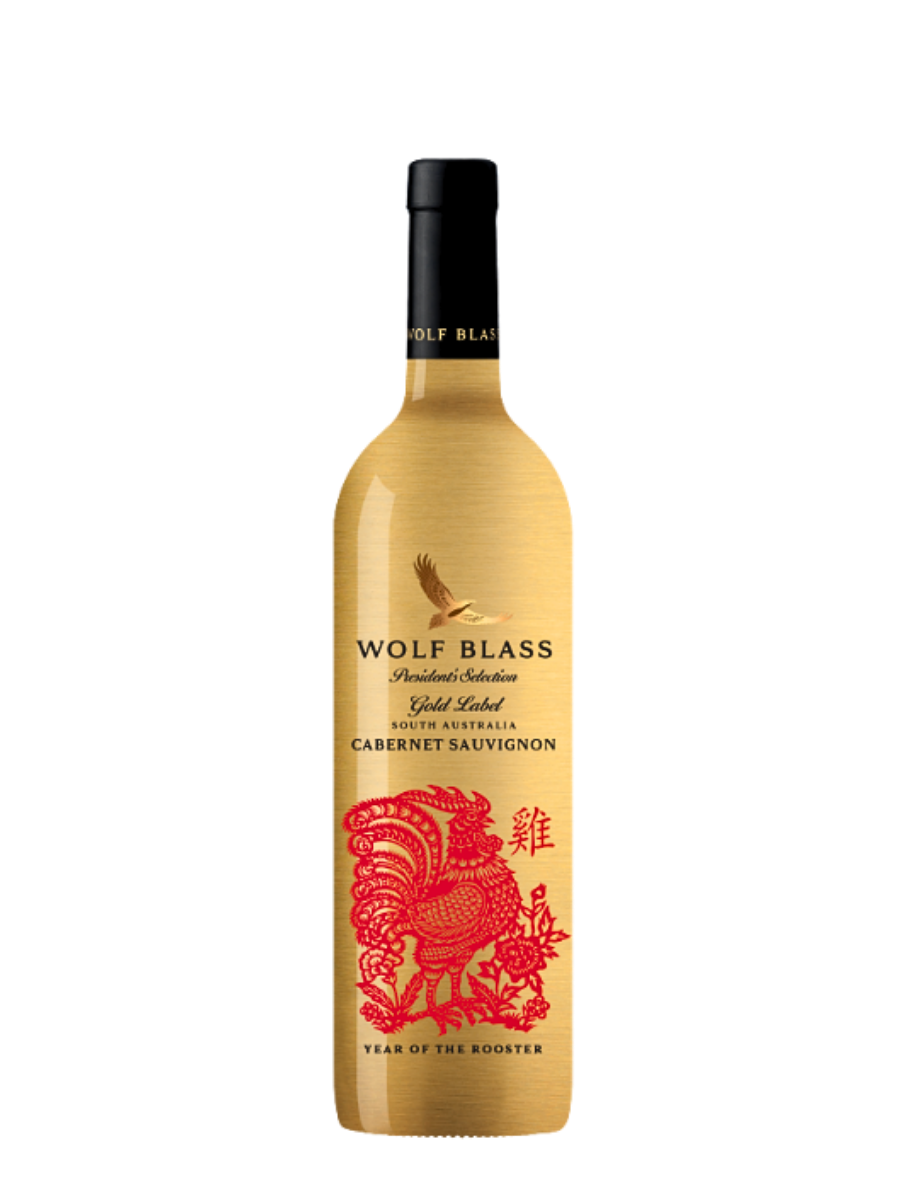 Wolf Blass President's Selection Gold Label Cabernet Sauvignon 'Year of the Rooster' 2013